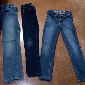Size 8 children place jeans 3pairs